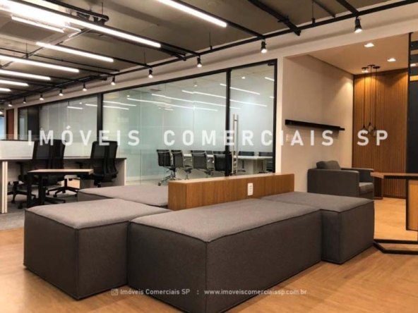 Imóveis Comerciais SP - Projeto sob medida: Escritório Novo de 280m² para Locação!