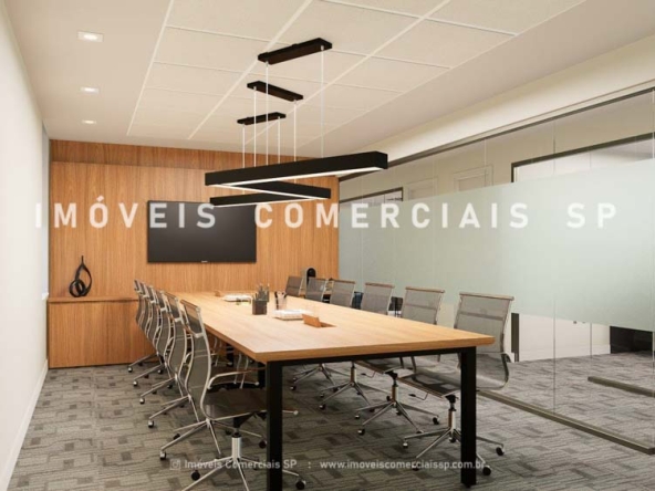 Imóveis Comerciais SP Escritório Mobiliado Alugar 17059