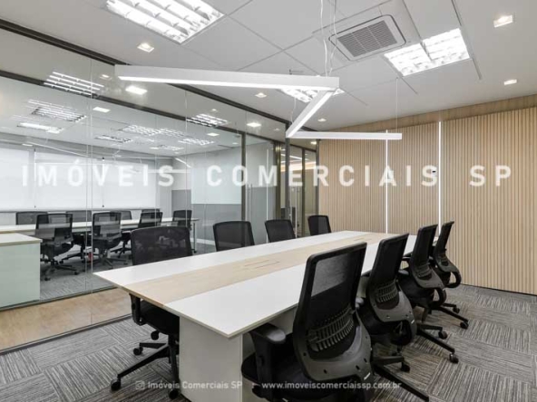 Imóveis Comerciais SP Vila Olímpia Escritório Mobiliado 17055