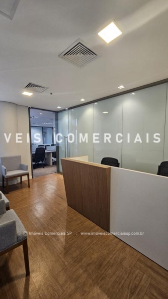 Imoveis Comerciais SP - Escritorio Mobiliado Locação Vila Olímpia 17287