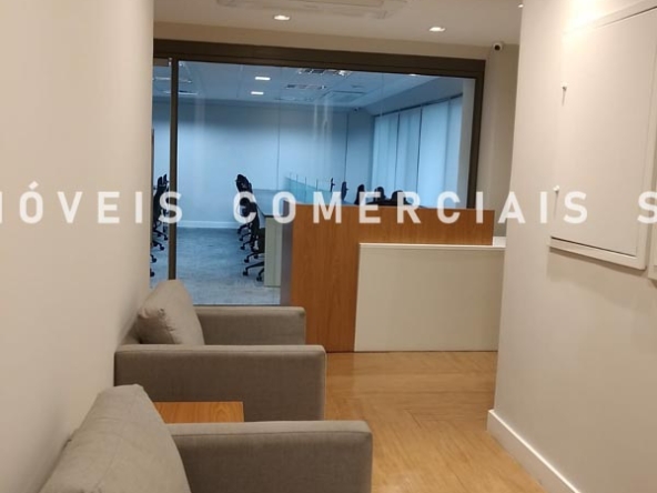 Imoveis Comerciais SP - Escritorio Mobiliado Locacao Vila Olímpia 17111