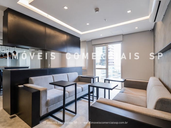 Imoveis Comerciais SP - Escritório Mobiliado Vila Olímpia Venda 17273