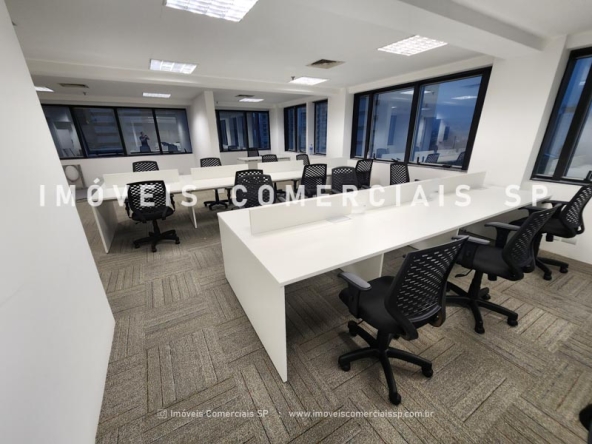 Imóveis Comerciais SP - Zona Sul Escritório Mobiliado pronto Alugar (cod 17296)