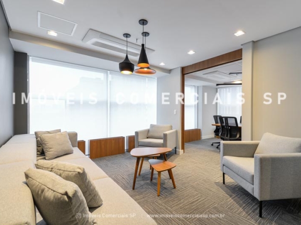 Imoveis Comerciais SP - Escritorio Mobiliado Venda Vila Olimpia 17255