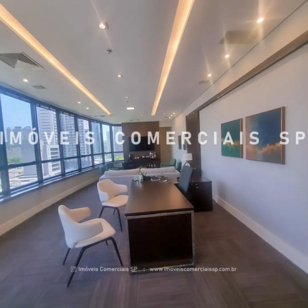 Imoveis Comerciais SP Escritorio Mobiliado 300m2 Locacao Vila Olimpia 17307 (13)