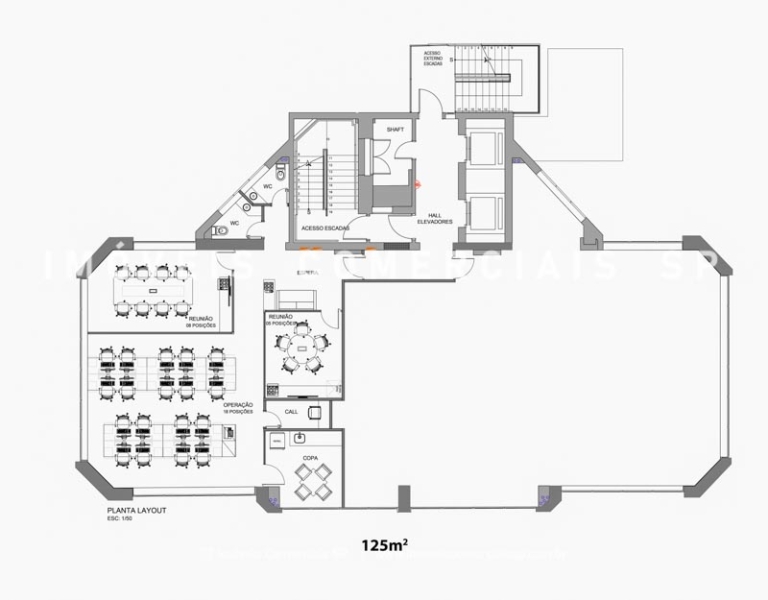 Imoveis Comerciais SP Escritorio Mobiliado Alugar Higienopolis 17420