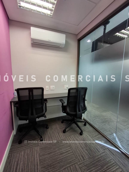 Imoveis Comerciais SP Pronto Escritorio Mobiliado Locacao Brooklin 17465 (11)