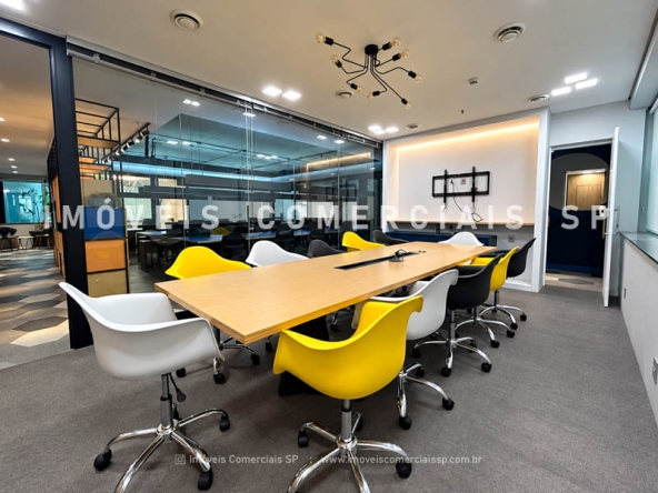 Moderno Completo Escritorio Mobiliado Alugar Berrini Imoveis Comerciais SP 17518 (19)